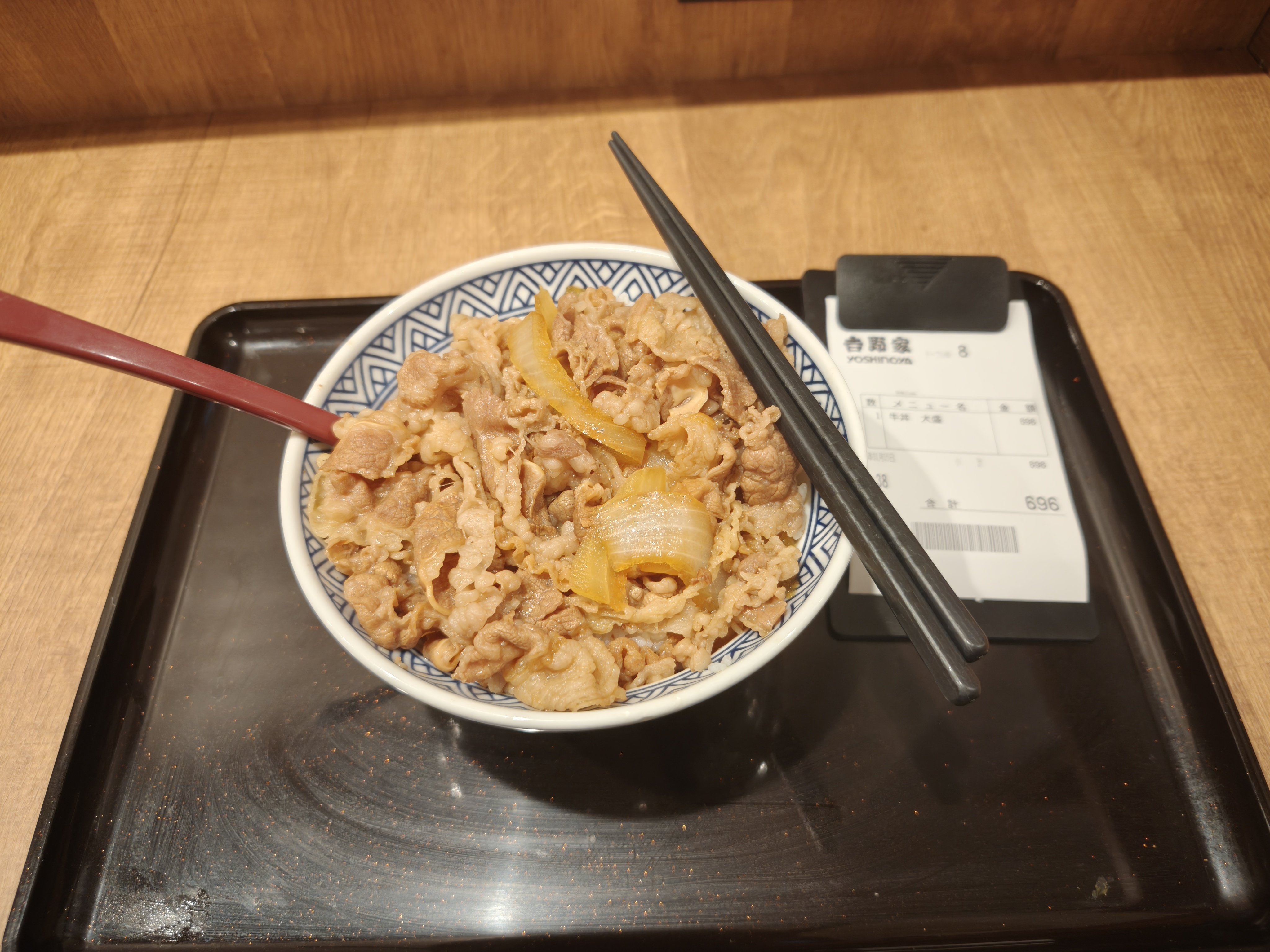 牛肉饭！